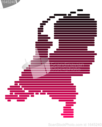 Image of Map of Netherlands