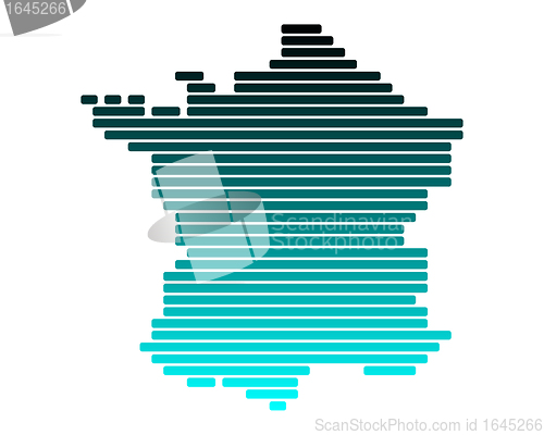 Image of Map of France