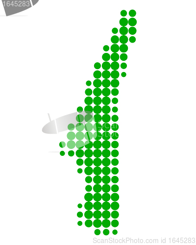 Image of Map of Lake Starnberg