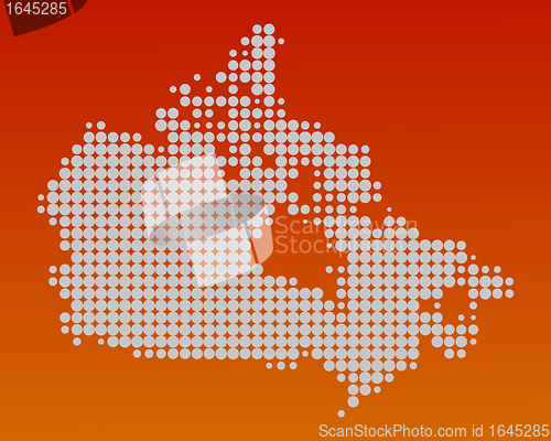 Image of Map of Canada