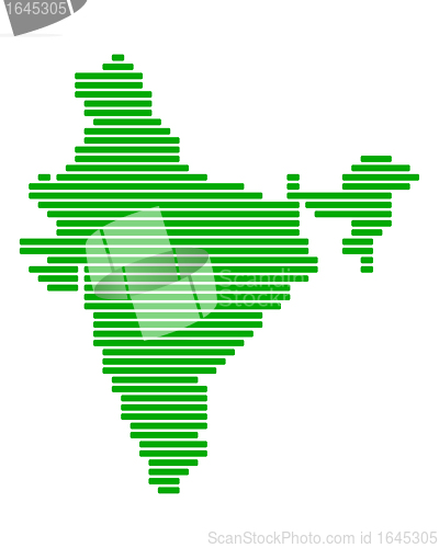 Image of Map of India