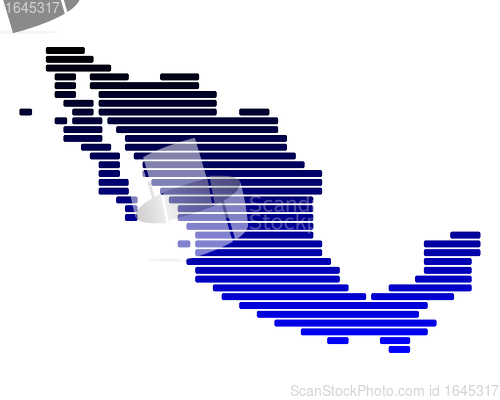 Image of Map of Mexico