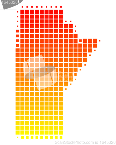 Image of Map of Manitoba