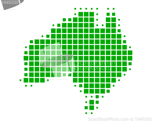 Image of Map of Australia