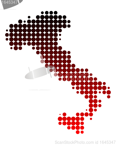 Image of Map of Italy