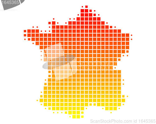Image of Map of France