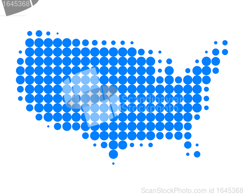 Image of Map of USA