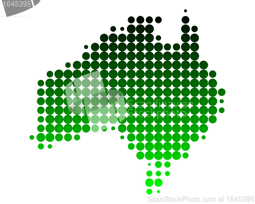 Image of Map of Australia