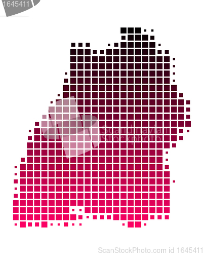 Image of Map of Baden-Wuerttemberg