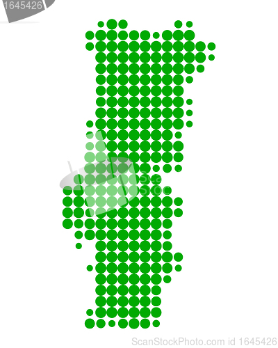 Image of Map of Portugal