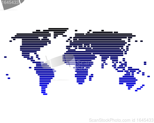 Image of World map
