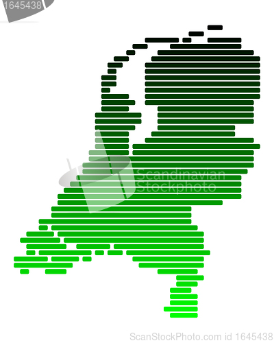 Image of Map of Netherlands