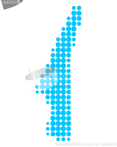 Image of Map of Lake Starnberg