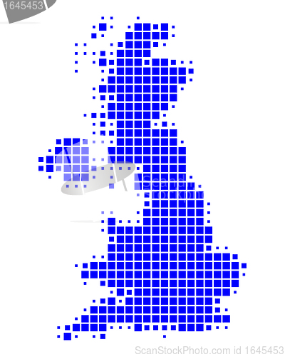 Image of Map of Great Britain