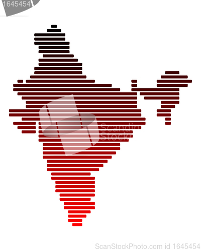 Image of Map of India