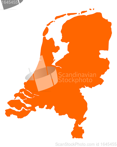 Image of Map of the Netherlands