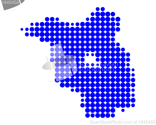 Image of Map of Brandenburg