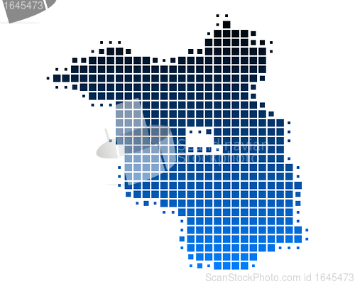 Image of Map of Brandenburg