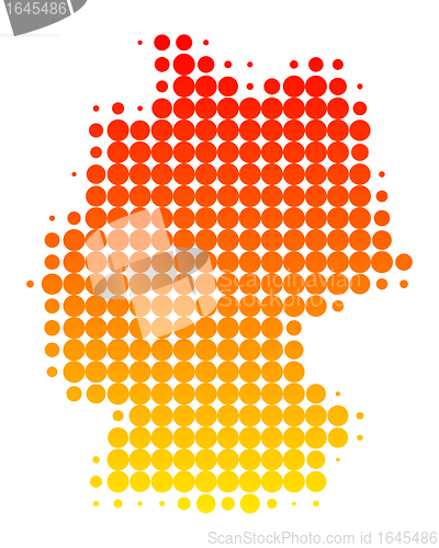 Image of Map of Germany