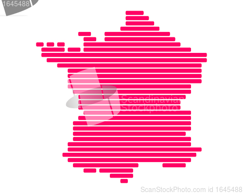 Image of Map of France