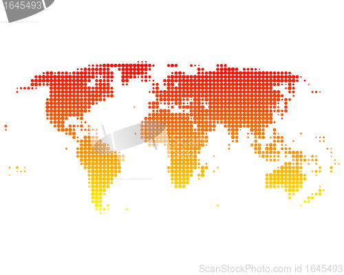 Image of World map