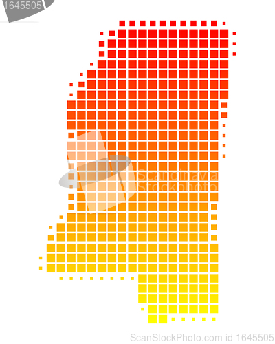 Image of Map of Mississippi