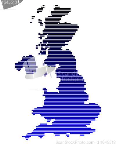 Image of Map of Great Britain