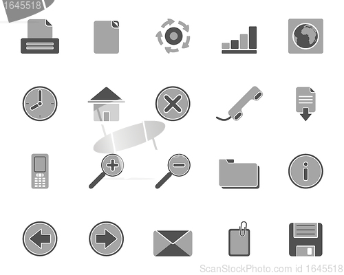 Image of Web icons