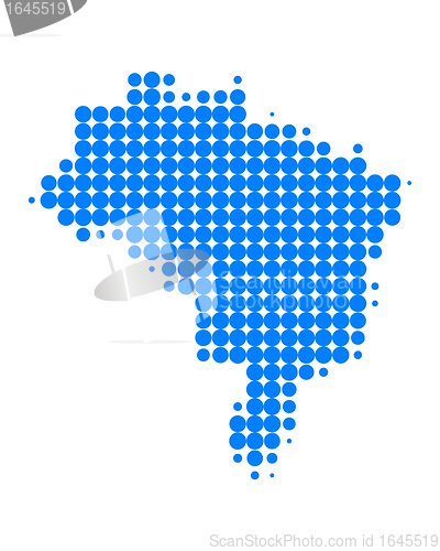 Image of Map of Brazil
