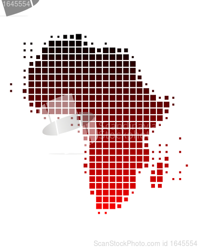 Image of Map of Africa