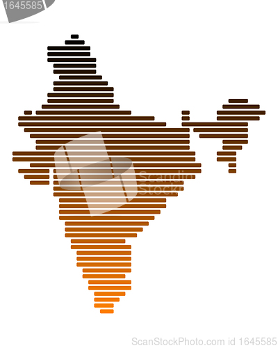 Image of Map of India