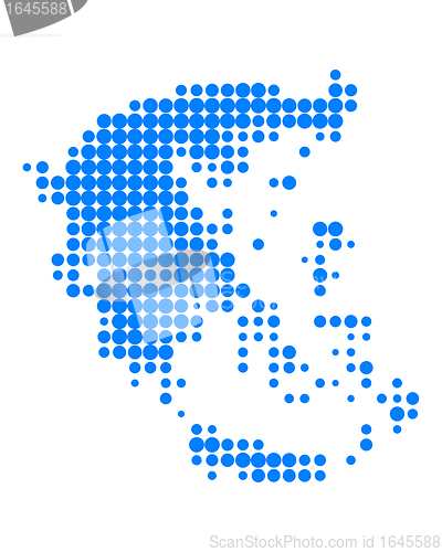 Image of Map of Greece