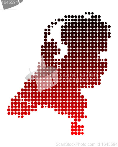 Image of Map of the Netherlands