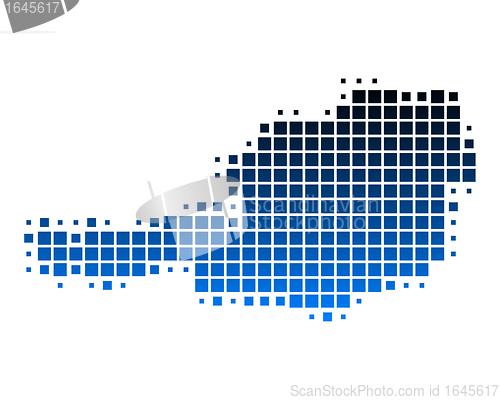 Image of Map of Austria