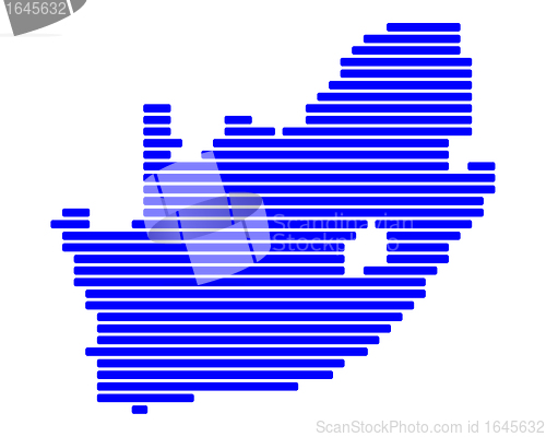 Image of Map of South Africa