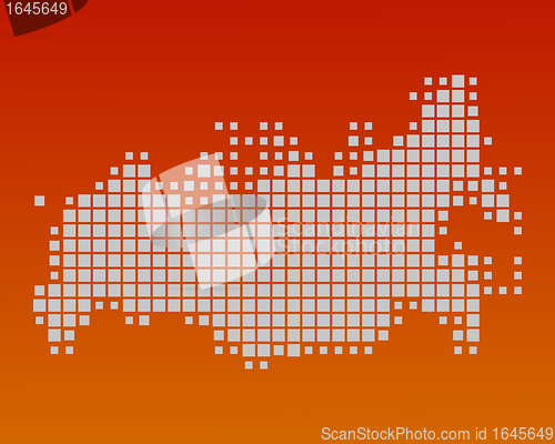 Image of Map of Russia