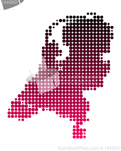 Image of Map of the Netherlands