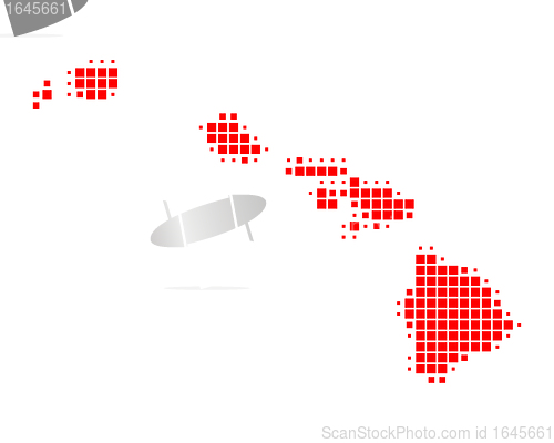 Image of Map of Hawaii