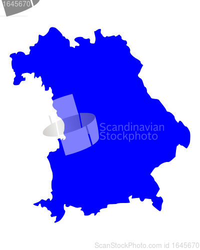 Image of Map of Bavaria