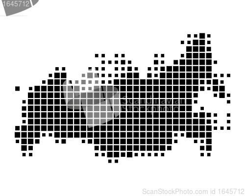 Image of Map of Russia