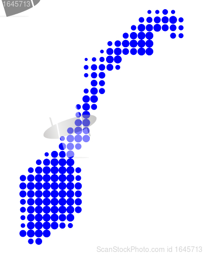 Image of Map of Norway