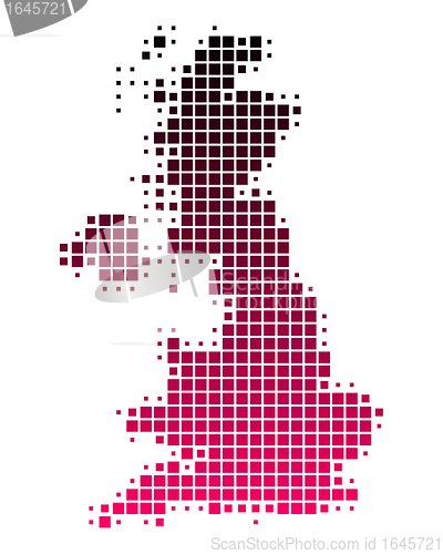 Image of Map of Great Britain