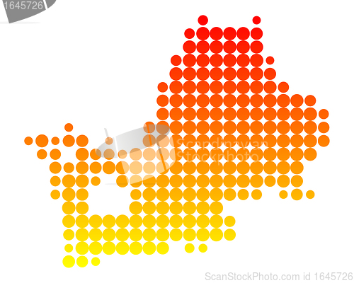 Image of Map of Lake Chiemsee