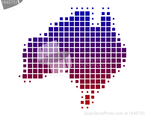 Image of Map of Australia