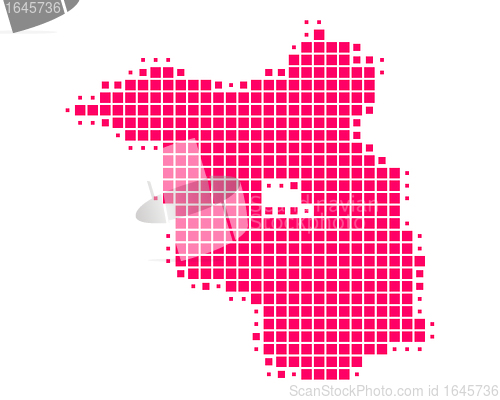 Image of Map of Brandenburg