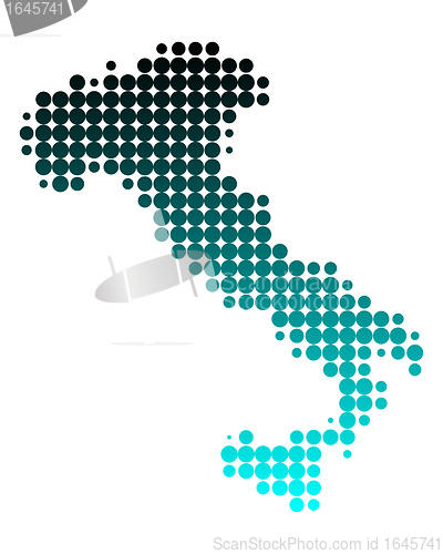 Image of Map of Italy