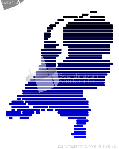 Image of Map of Netherlands