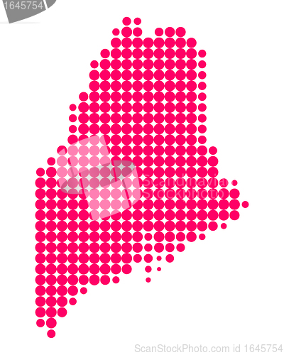 Image of Map of Maine