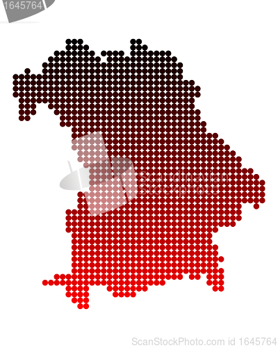 Image of Map of Bavaria