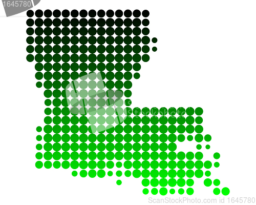 Image of Map of Louisiana